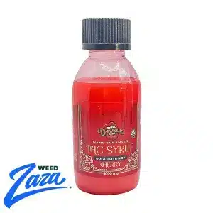 Devour THC syrup 1000mg cherry flavor cannabis product