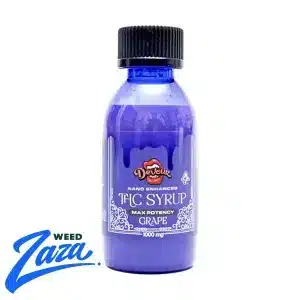 Devour THC syrup 1000mg grape flavor cannabis product