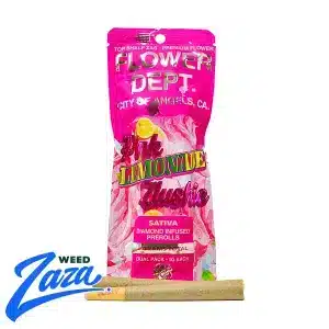 Flower Dept Diamond Infused Prerolls (2g) - Pink Lemonade Zlushie