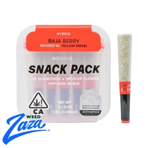 Boutiq Snack Pack (2.5g) - Baja Berry
