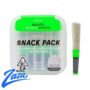 Boutiq Snack Pack (2.5g) - Mojito Infused With Daydream