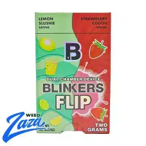 Blinkers Flip Dual Chamber Disposable (2g) - Lemon Slushie X Strawberry Cough - 1