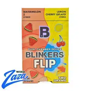 Blinkers Flip Dual Chamber Disposable (2g) - Watermelon Z X Lemon Cherry Gelato - 1