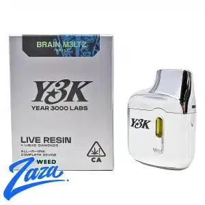 Y3K Brain M3ltz 2g Live Resin Liquid Diamonds AIO