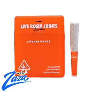 Sherbinskis Infused Mini Rosin Joints 5 pack (2.5g)