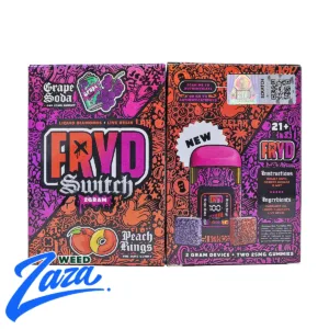 Fryd Switch Live Resin Liquid Diamonds Dispo (2g) - Grape Soda x Peach Rings