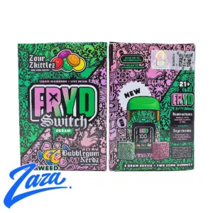 Fryd Switch Live Resin Liquid Diamonds Dispo (2g) - Zour Zkittlez x Bubblegum Nerdz
